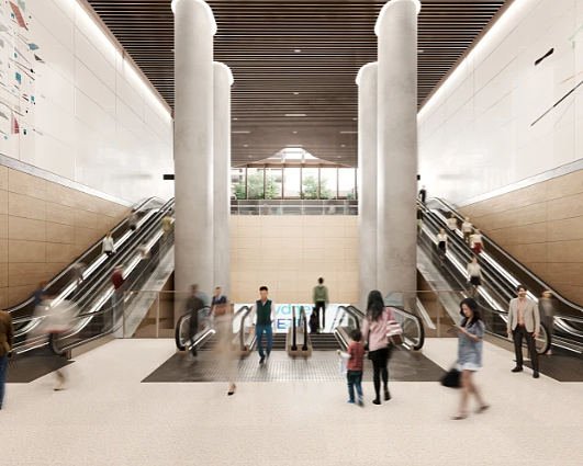 重磅！悉尼市中心交通“命脉”揭晓，5亿澳元新地铁站正式命名 — Gadigal（组图） - 4