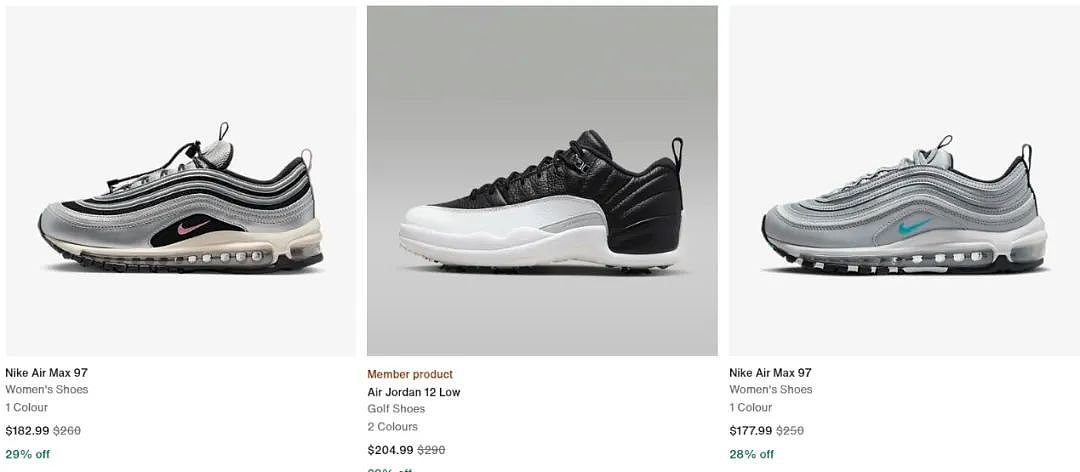 Nike折扣区好价！Nike Air Force 1仅$152.99收！Nike Air Max 95低至$177.99（组图） - 1