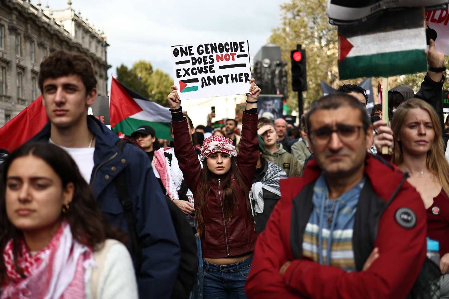 英国警方：巴以冲突以来，伦敦“反犹太”仇恨犯罪激增1353%（图） - 1