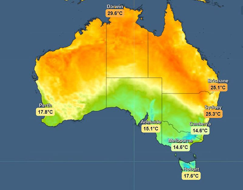 澳洲这里全面禁火！多地气温料突破30度，大批人涌向海滩避暑（组图） - 2