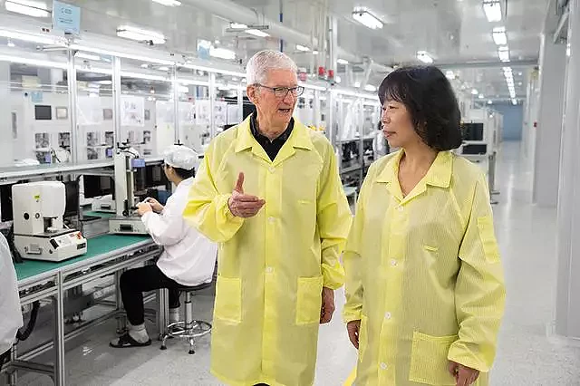 苹果CEO库克：超95%产品仍在中国制造组装！希望与中国供应链共赢（组图） - 4