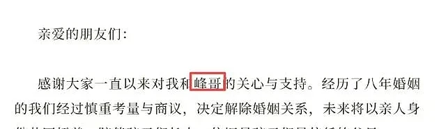 章子怡承认离婚，结婚8年都没等来婚礼，声明中对汪峰称呼惹关注（组图） - 4