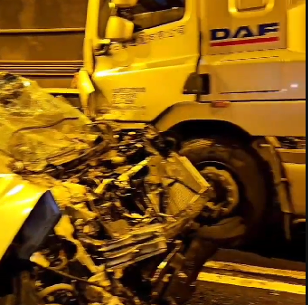 台湾苏澳新澳隧道14部大小车“撞成一堆” 12人轻重伤（视频/组图） - 3