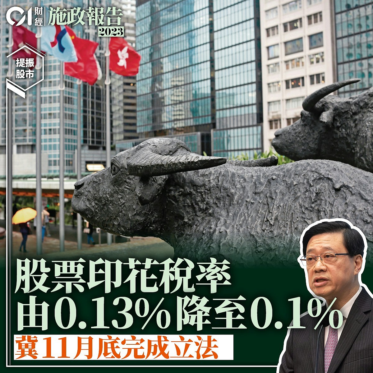 香港施政报告2023：23条立法、鼓励生育、楼市减辣（视频/组图） - 13