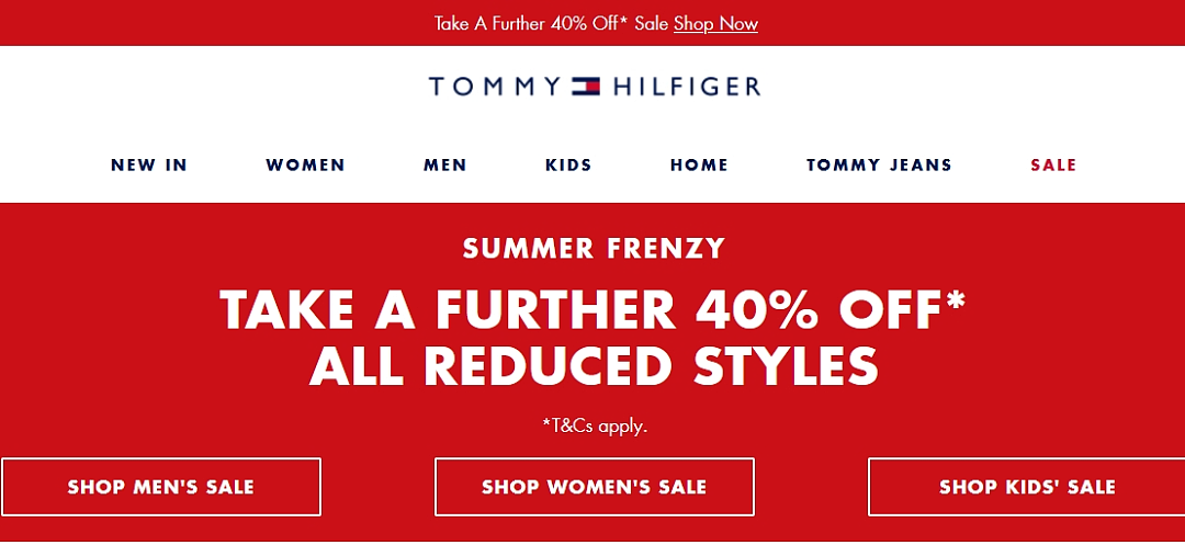 额外再6折！【Tommy Hilfiger】服饰劲爆价特卖（组图） - 1