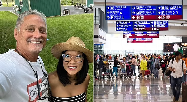 太离谱了！男子携妻刚到香港机场就被捕，在美登机海关竟没发现他带枪（组图） - 1