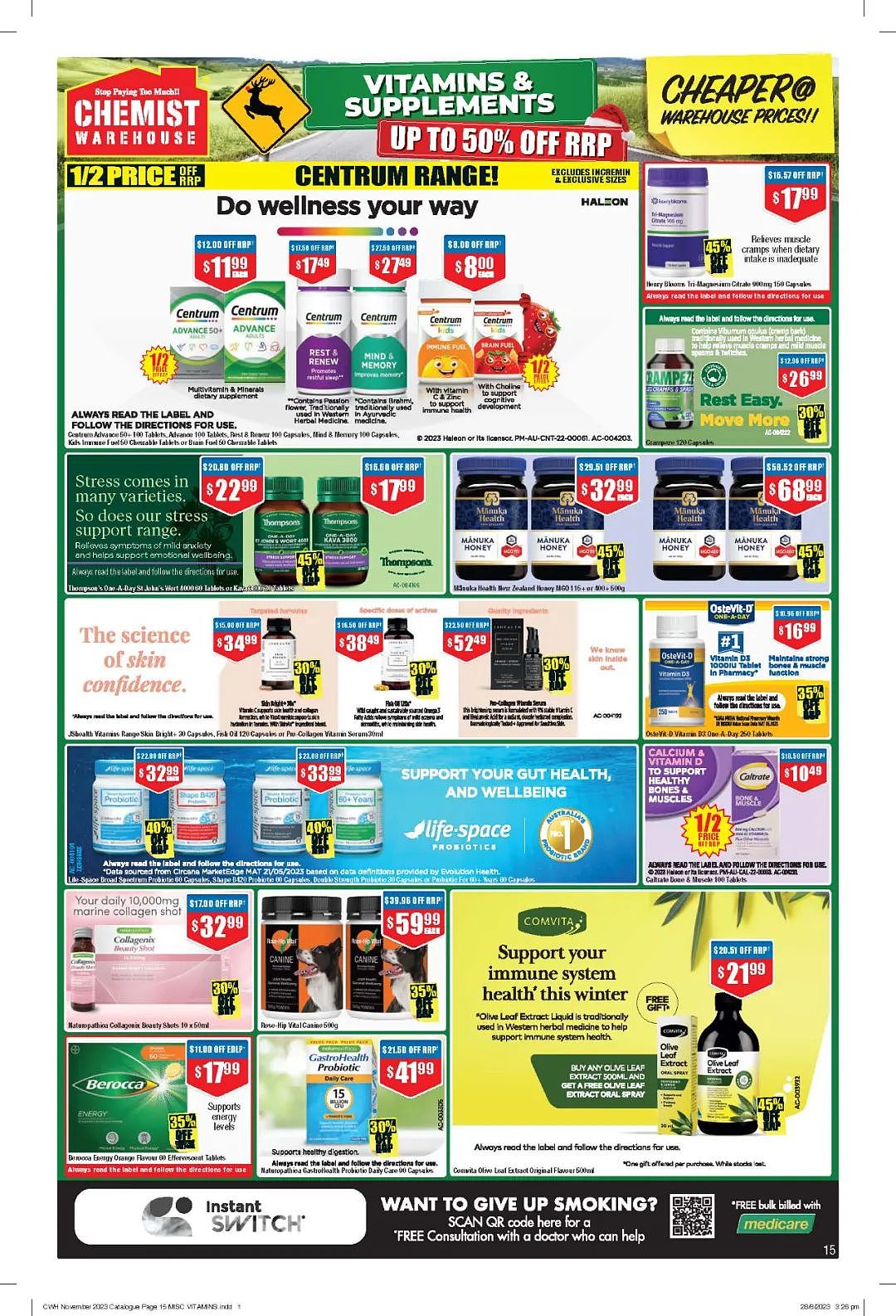 实惠周期到！【Chemist Warehouse】药店10月26日至11月8日优惠目录（组图） - 15