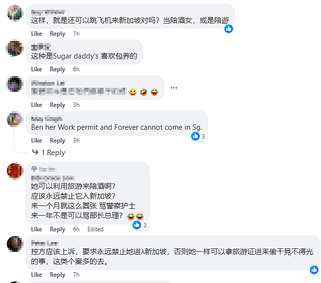 辱骂新加坡护士的中国网红称到新“找乐子”，已被永久禁止到新加坡工作！（组图） - 5