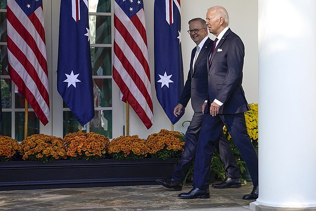 澳总理访华前先访美！美澳领袖会谈聚焦军事协议（视频/组图） - 1