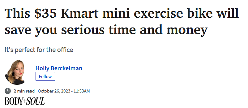仅需$35刀！Kmart让你拥有“小型移动健身房”，随时随地运动起来（组图） - 1