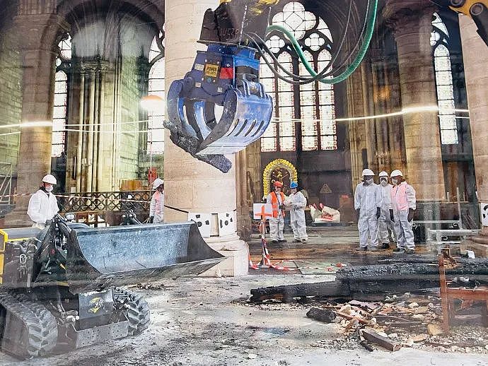 还记得被烧毁的巴黎圣母院吗？历经4年多的修复，终于有了重大进展......（组图） - 5