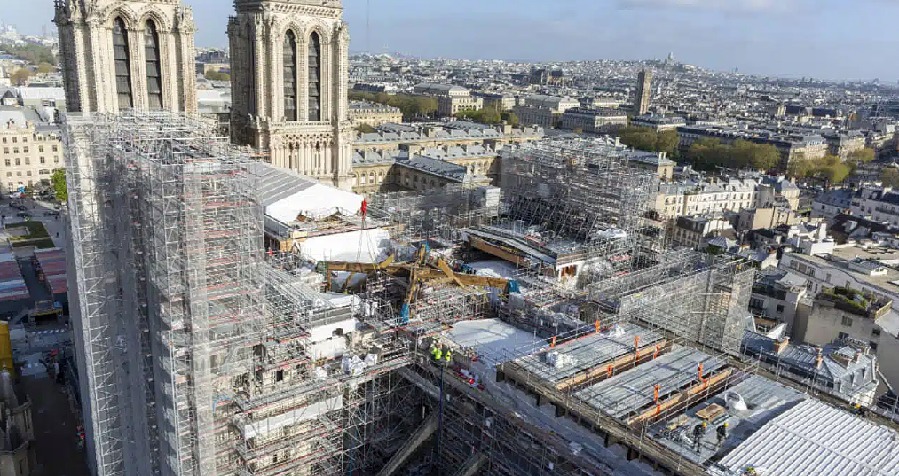 还记得被烧毁的巴黎圣母院吗？历经4年多的修复，终于有了重大进展......（组图） - 1