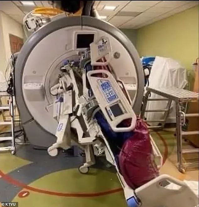 磁共振机器“发疯”吸走整张病床，女护士被夹中间差点性命不保（组图） - 3