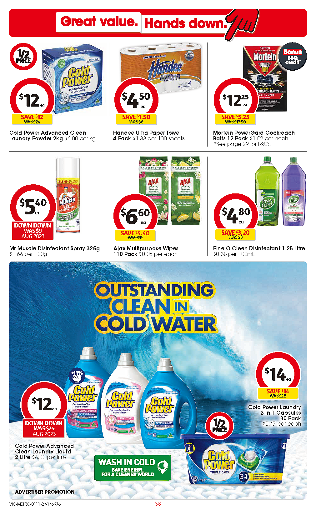 Coles 11月1日-11月7日打折，过节了，澳洲大虾14刀/kg（组图） - 38