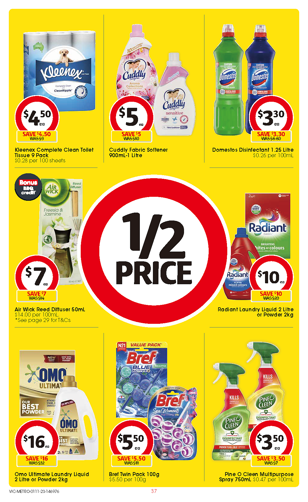 Coles 11月1日-11月7日打折，过节了，澳洲大虾14刀/kg（组图） - 37