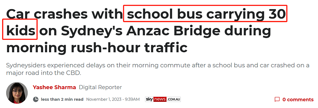 悉尼上北一名10岁男孩在校园里遇难！载30名学童校车在CBD发生车祸（组图） - 7
