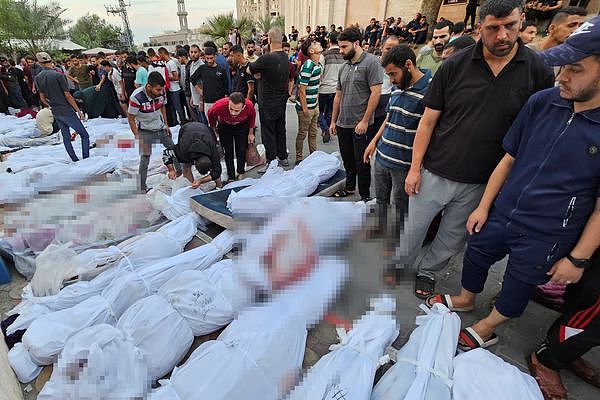 哈马斯称“难民营2次空袭”酿195死！以色列16名士兵阵亡（组图） - 2
