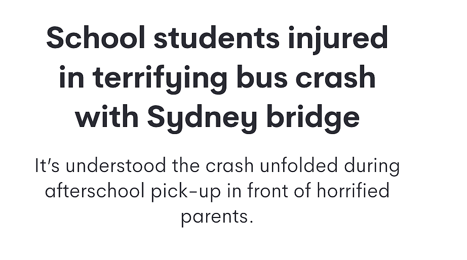 悉尼校车在大桥上发生车祸，30名学童在车上！现场一片混乱...（组图） - 7
