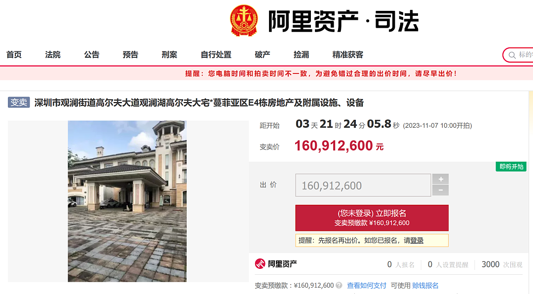4400万元百达翡丽、2亿元豪宅，深圳一“黑老大”资产将被拍卖，自称从保安做起白手创业（组图） - 3