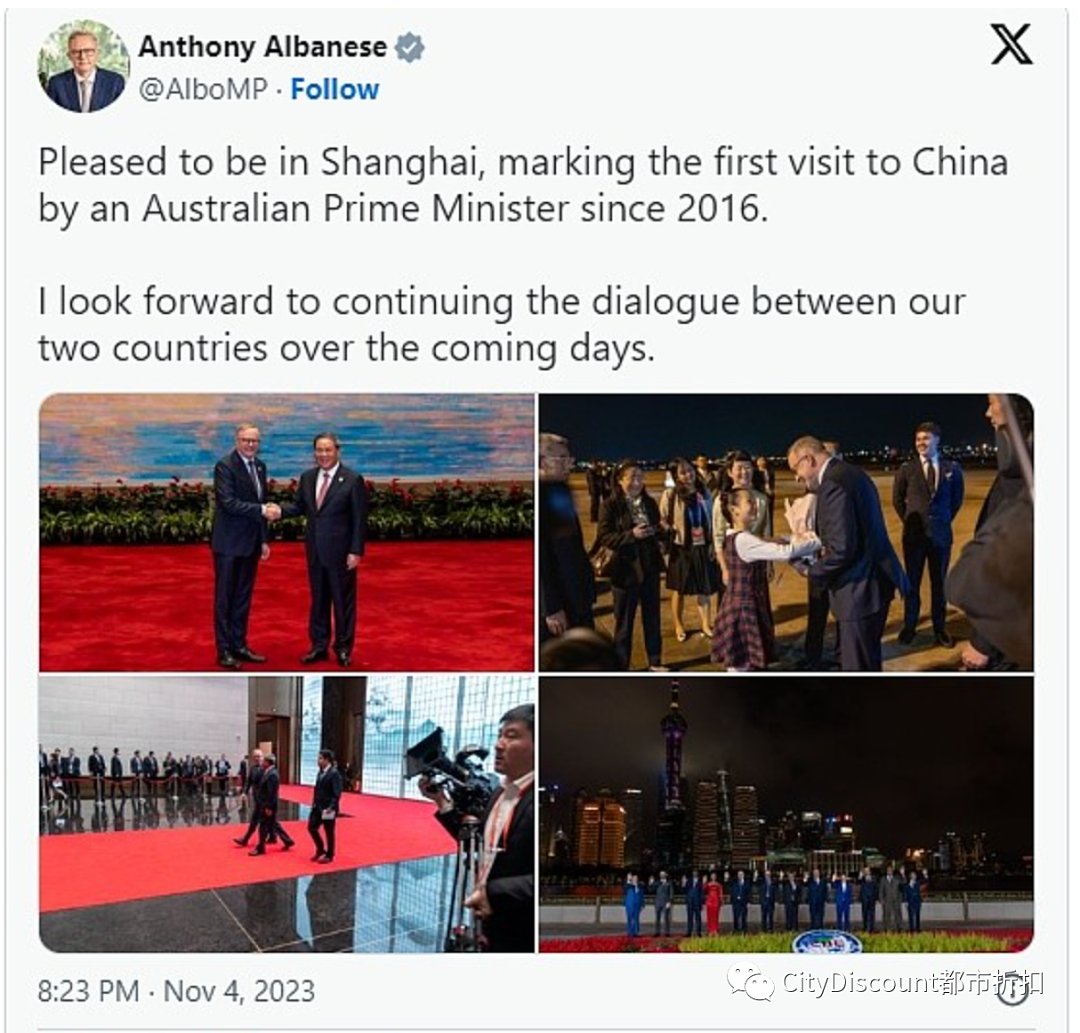 “感觉特别棒”，红毯迎接，率先致辞，澳洲总理开始访华行程（组图） - 5
