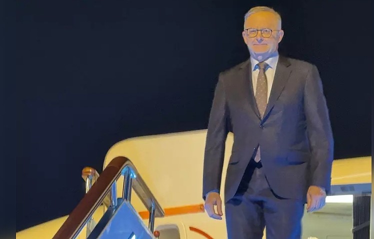 澳洲总理艾班尼斯，刚抵达上海就与中国总理李强见面（视频/组图） - 1