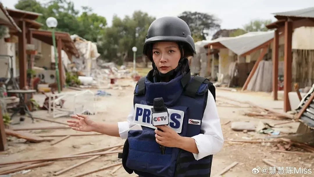 枪炮不断？中国父母看电视才知女儿在加沙做记者（组图） - 1