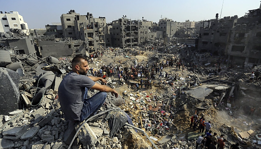 110万孩子被轰炸笼罩，联合国：加沙已沦为“儿童坟场”！3小时撤离令下（组图） - 7