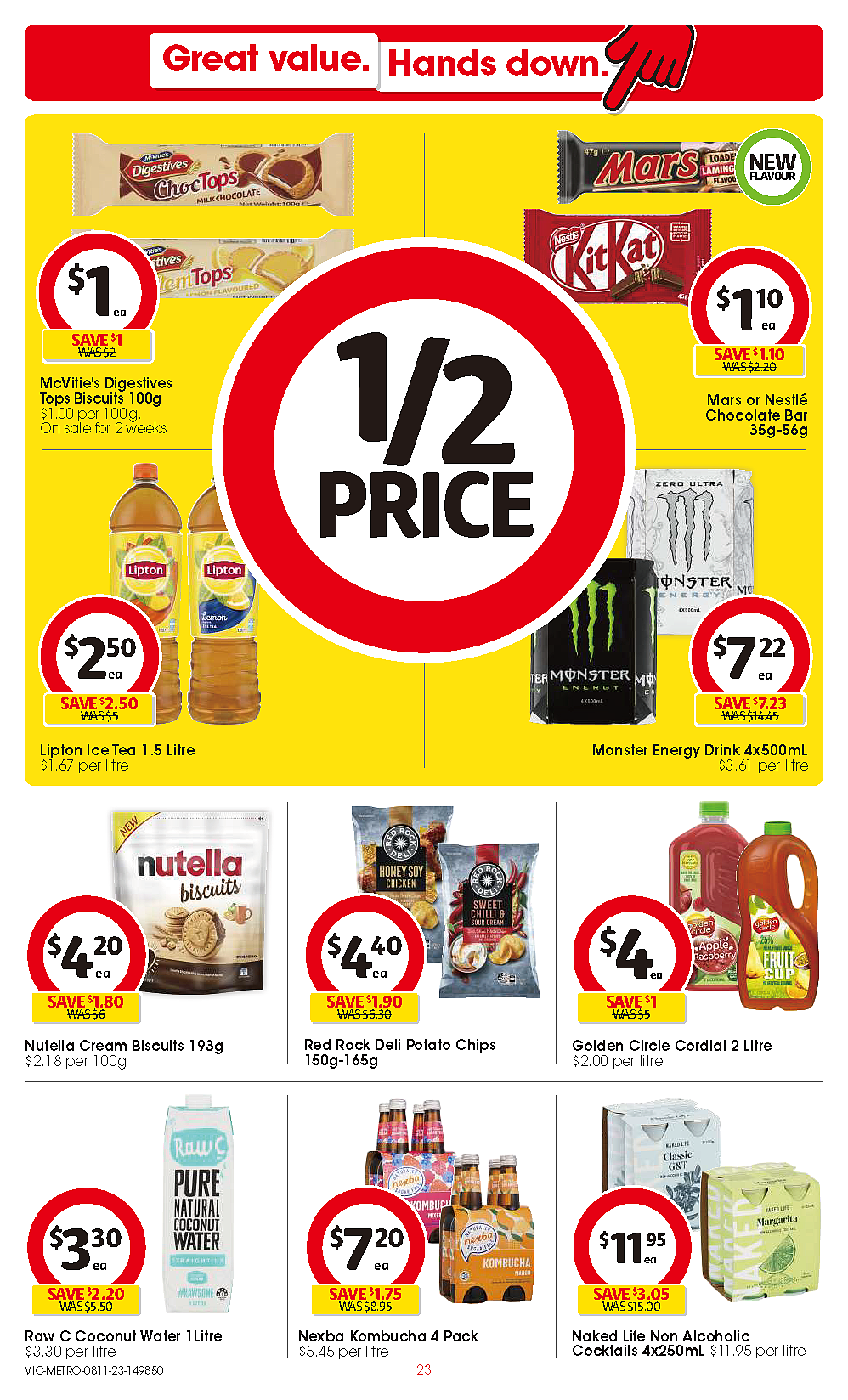 Coles 11月8日-11月14日打折，橄榄油、洗衣液半价！（组图） - 23