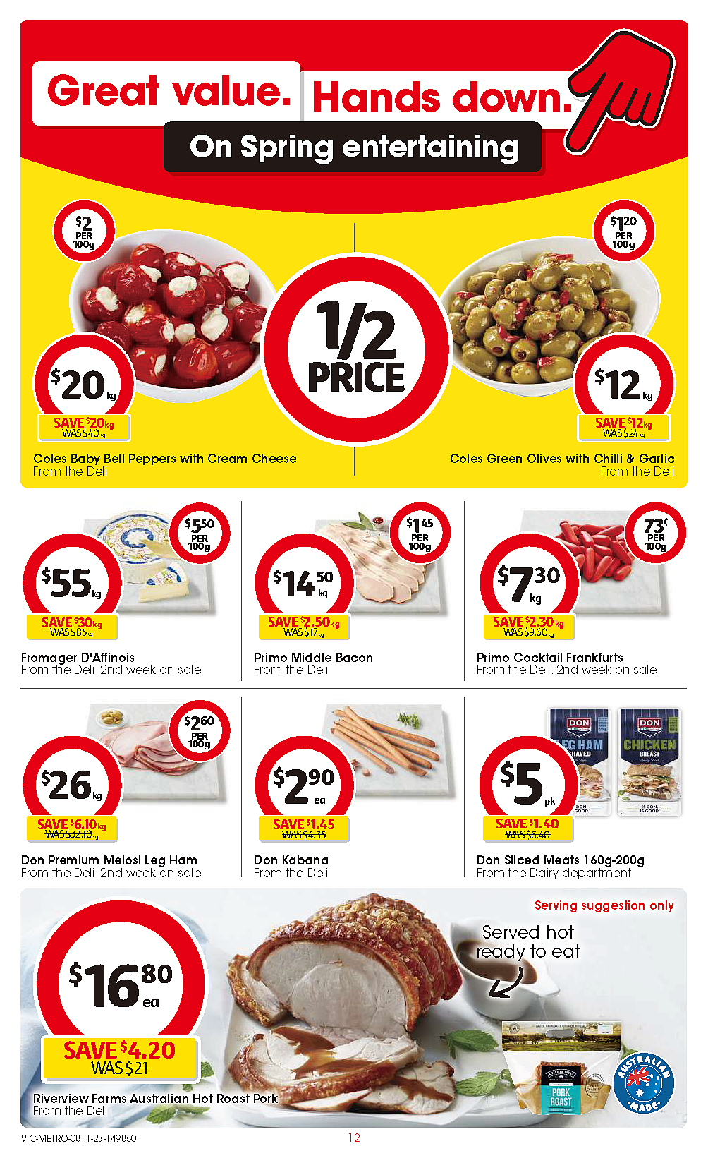 Coles 11月8日-11月14日打折，橄榄油、洗衣液半价！（组图） - 12