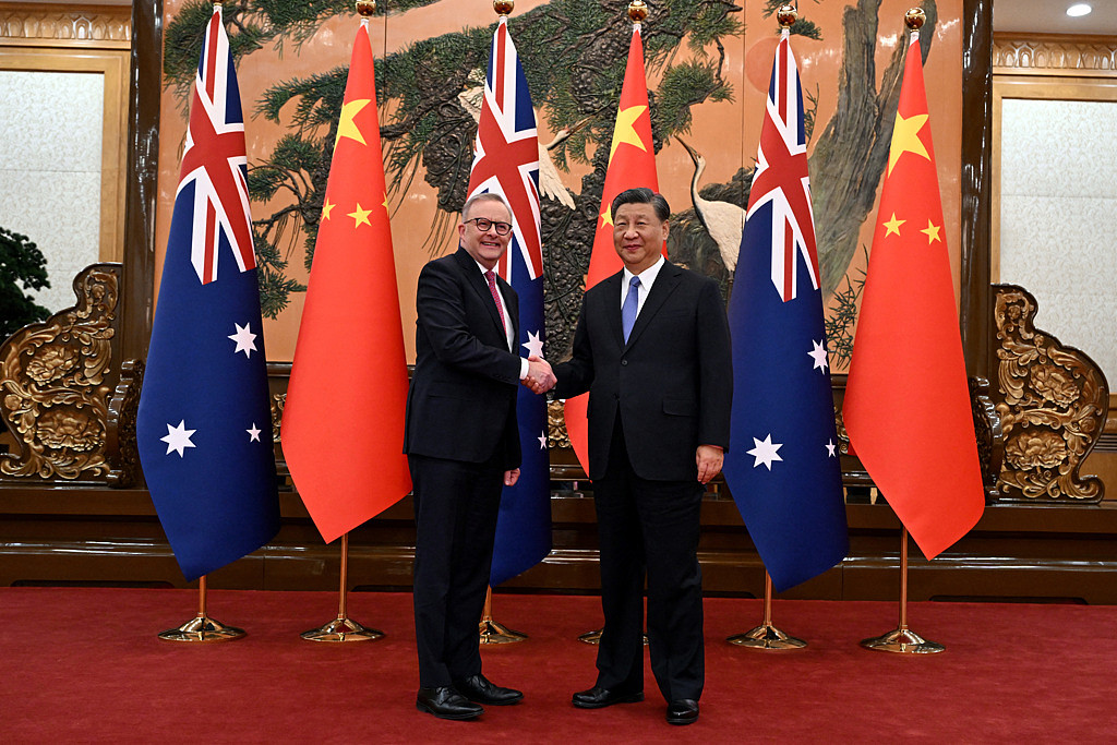 澳洲总理访北京，中国少见给出8字高评价（组图） - 1