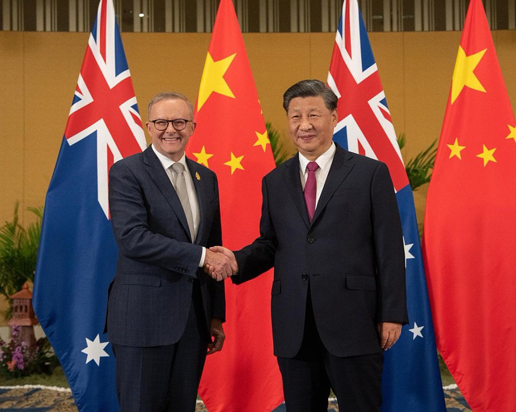 澳洲总理会习近平，外交部：不意味将限缩与台湾的交往（组图） - 1