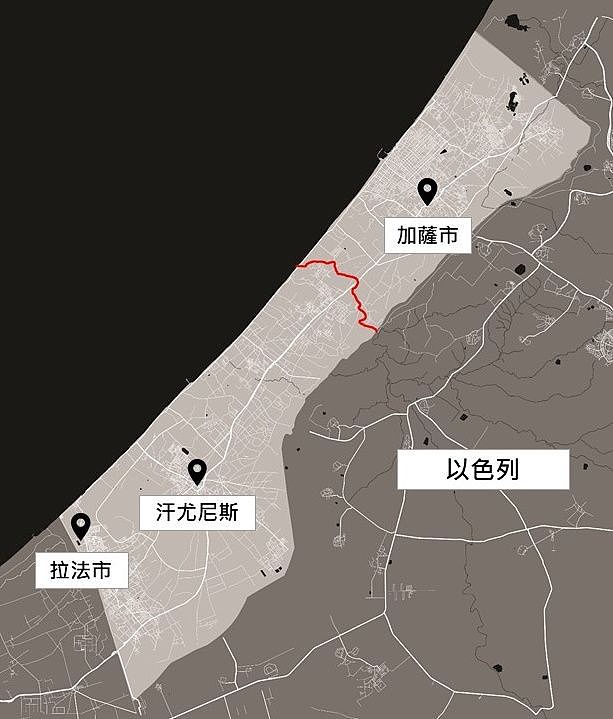 孤立哈马斯！以色列“全面围困加萨市”空袭猛轰！攻势地图曝光（组图） - 2