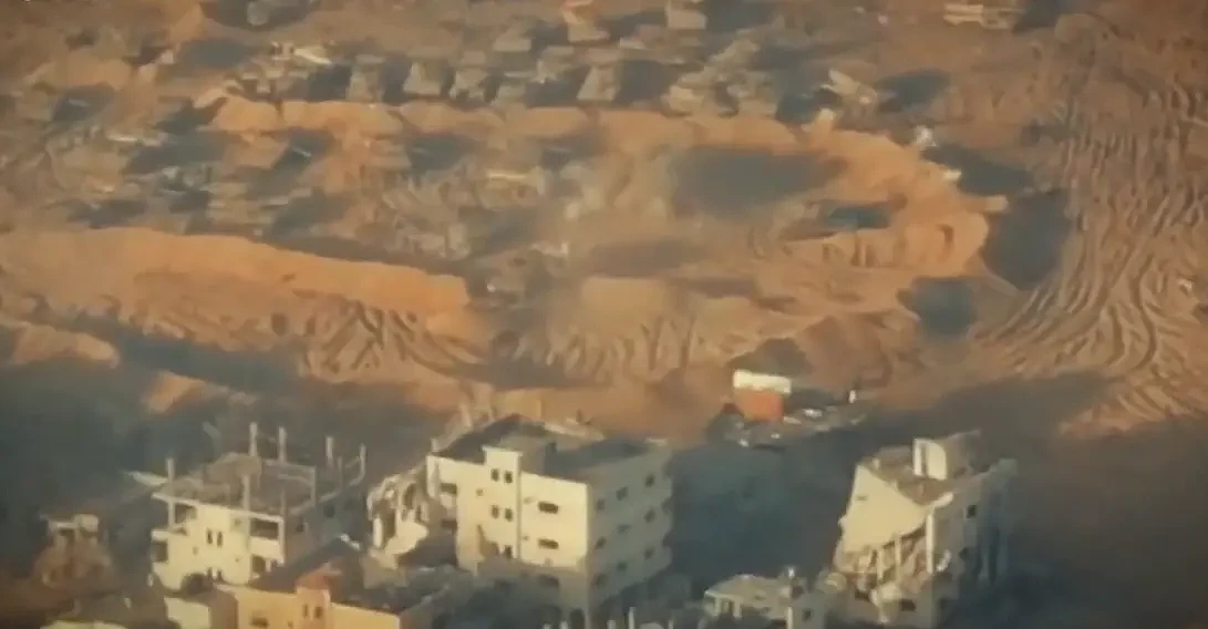 哈马斯再公布加沙战斗画面：多辆以军坦克被命中（组图） - 1