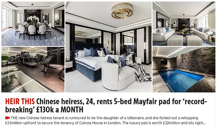 2.4亿！中国富豪买下蕾哈娜住的伦敦豪宅，威海煎饼潍坊的爱...（组图） - 23