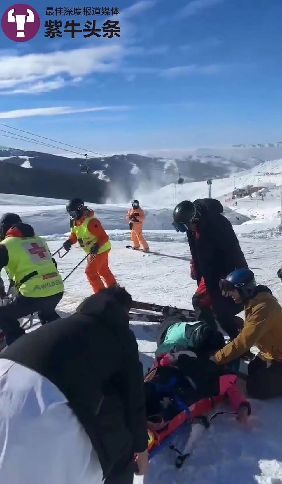 中国知名滑雪女教练意外身亡，“疑跟拍时发生事故”（组图） - 2