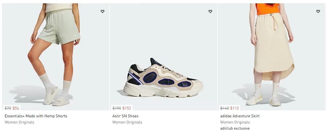 Adidas澳洲官网促销！面包鞋、T头鞋、贝壳头等低至$1XX，T恤、短裤…（组图） - 9