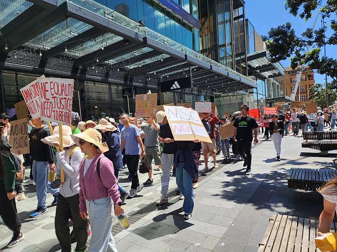 今天，上百名华人走上街头！他们喊话NZ政府：“移民申请应更透明、公平”（组图） - 14