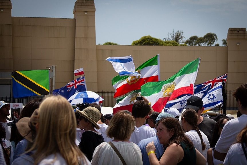澳洲全国各地举行亲巴勒斯坦或以色列的大规模集会（组图） - 7
