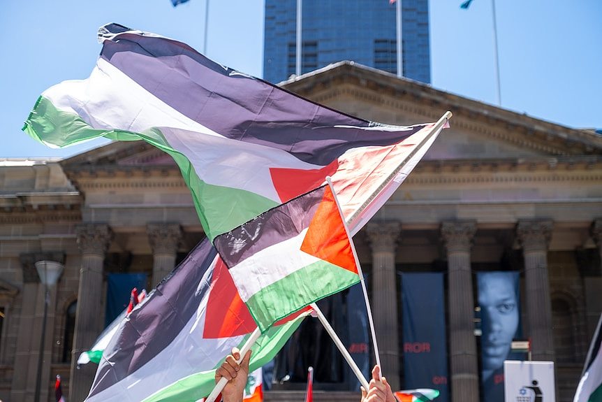 澳洲全国各地举行亲巴勒斯坦或以色列的大规模集会（组图） - 4
