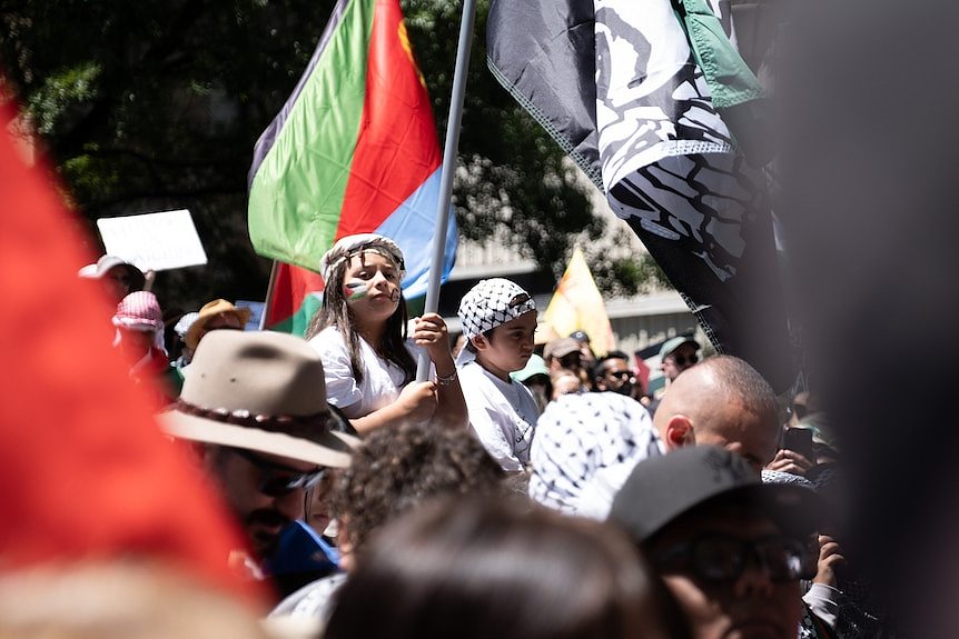 澳洲全国各地举行亲巴勒斯坦或以色列的大规模集会（组图） - 2