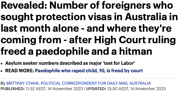 多数来自中国！澳洲一个月收超2000难民申请，基本全被拒（组图） - 1