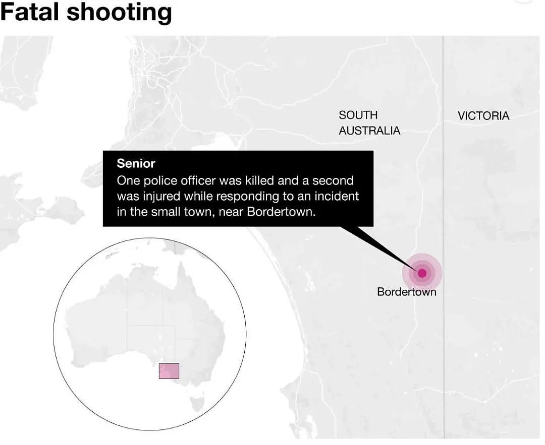 南澳突发枪击案，一名警察中弹身亡，枪手“在向警察开枪前射杀了一只狗“！（组图） - 1