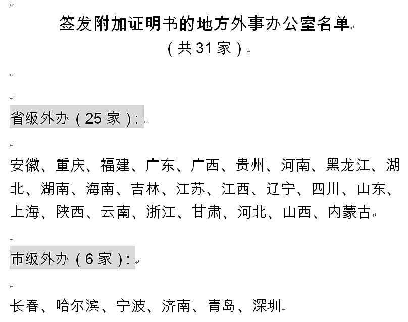 重磅好消息！中国官宣“海牙认证“正式生效，留学材料双认证取消（组图） - 9