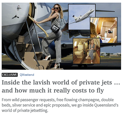 私人飞机行业揭秘：昆士兰已成高端私人飞机热门旅行目的地！黄金海岸、汉密尔顿岛榜上有名（组图） - 1
