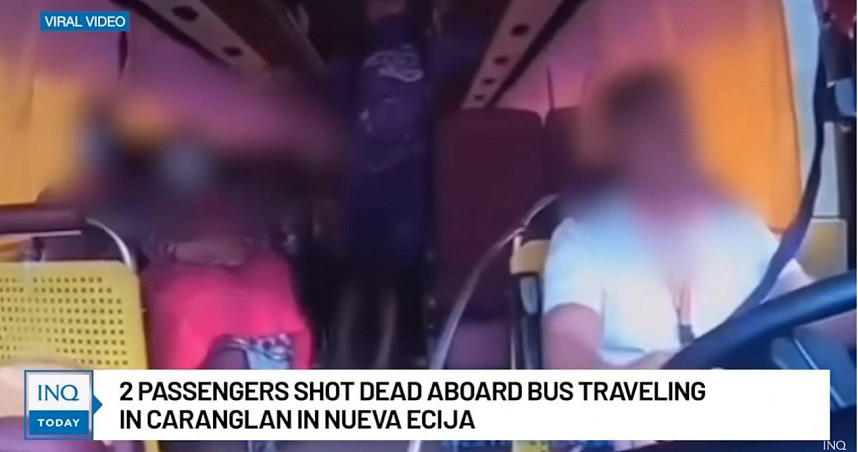 菲律宾情侣搭巴士熟睡中，后座乘客突然靠近连开多枪…倒楣男女当场丧命（图） - 1