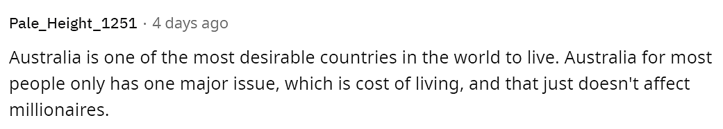 澳洲成为百万富翁移民最多的国家！众多网友吐槽：原因只有一个（组图） - 20