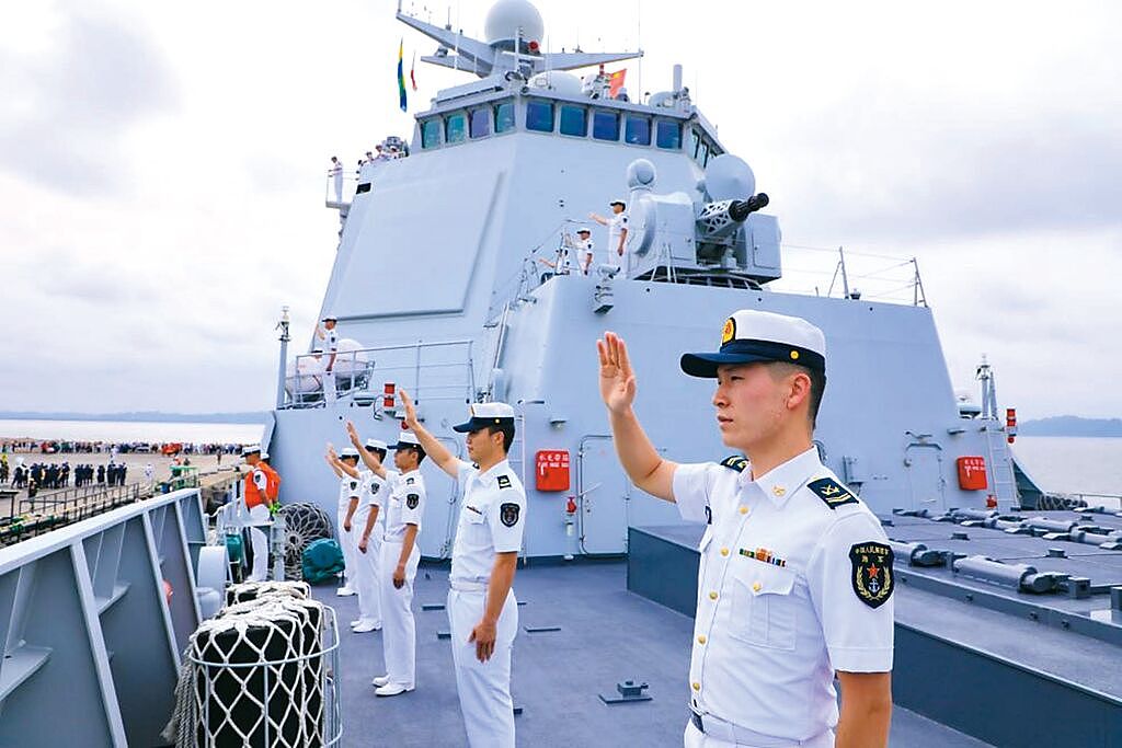 中国已建立全球规模最大的海军（组图） - 1