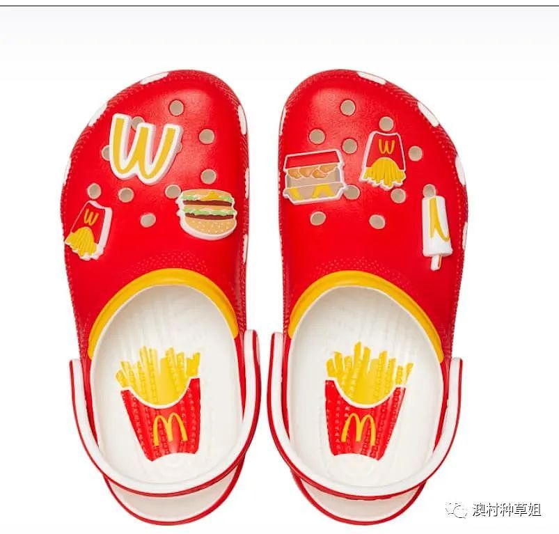 太可爱！McDonald's x Crocs 联名的汉堡包洞洞鞋来了（组图） - 6