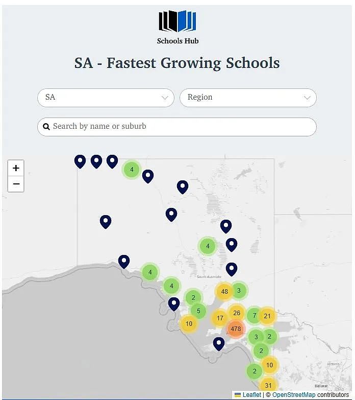 南澳2023入学增长率和下降率最高的学校揭晓（组图） - 1