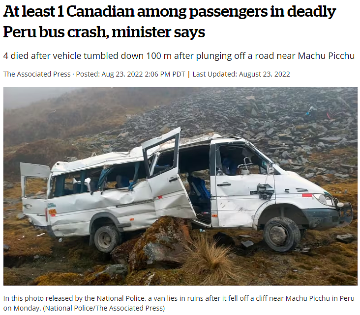 23人丧命！ 巴士坠落千尺深谷，遍地残骸，澳洲夫妇刚在此旅游胜地遭遇重大车祸（组图） - 4